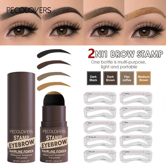 PROFESSIONAL BROW ONE STEP SHAPING KIT STAMP