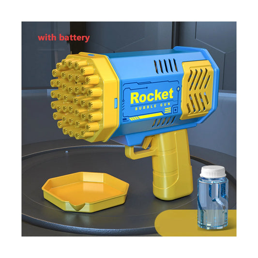 Space Rocket Bazooka Bubble Gun